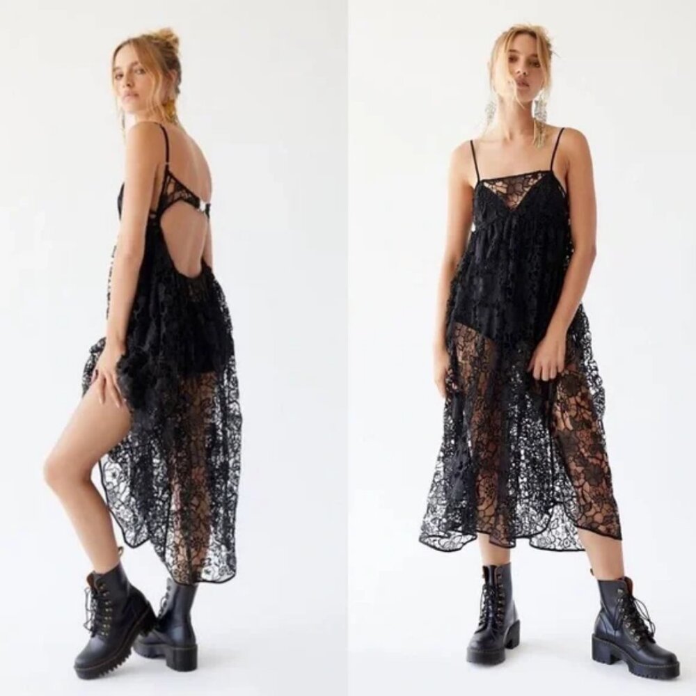 For Love & Lemons Sundae Tank Midi Dress
